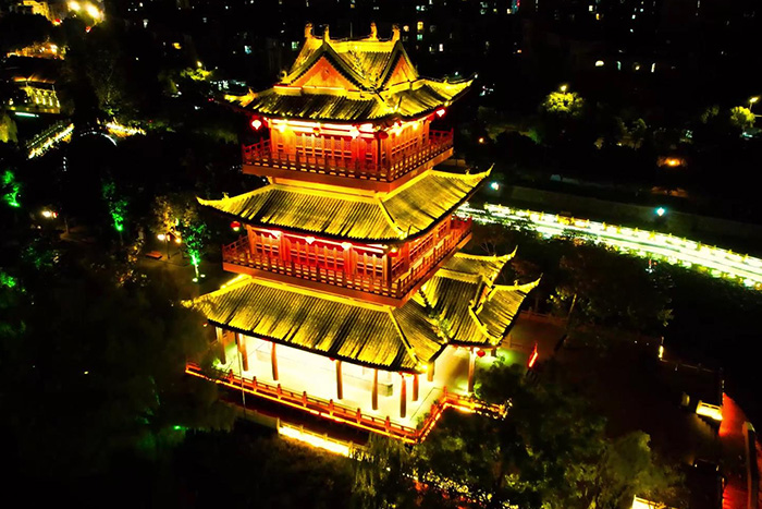 景區古建筑外墻亮化