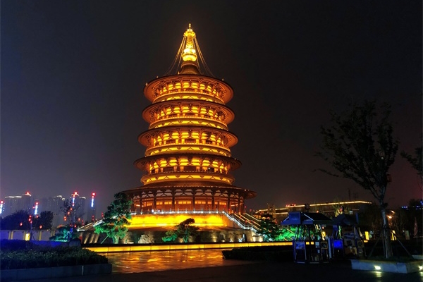 古建筑燈光亮化，展現古建千年文化