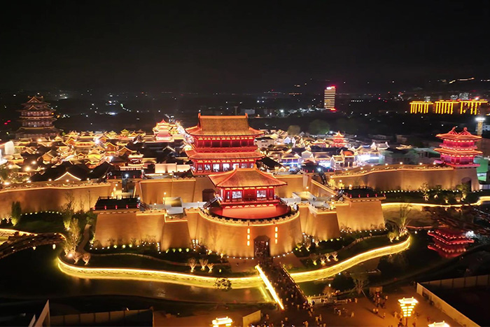 文旅小鎮燈光亮化工程