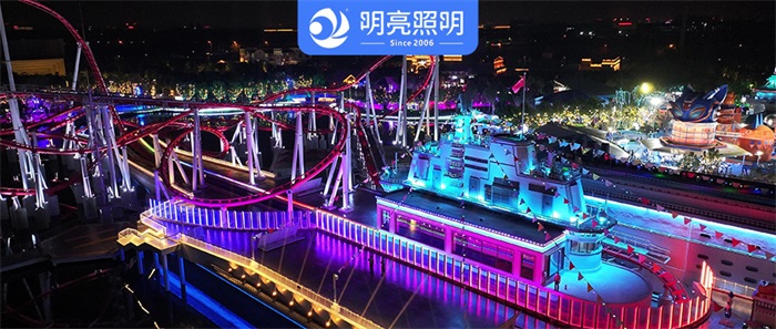 告訴你，游樂園亮化如何設計怎么讓游客舍不得走！