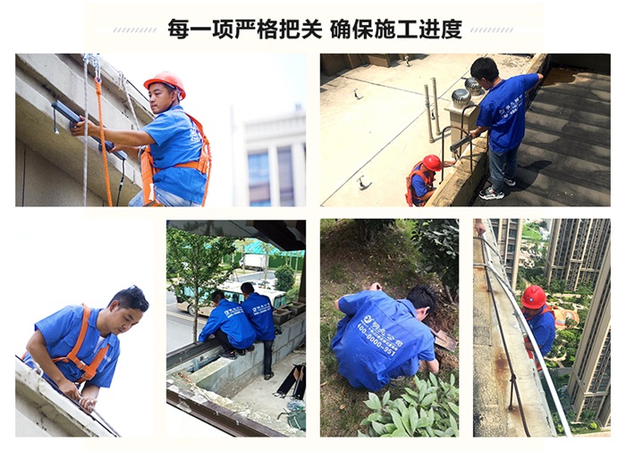廣場照明施工現場