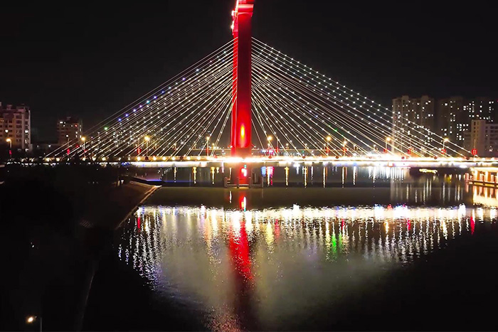 燈光亮化這樣設計，讓普通橋梁變身城市名片！